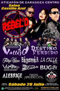 Reunión de Bandas de Rock Alternativo y Urbano - Atizapán 2025