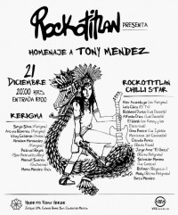 Rockotitlán presenta Homenaje a Tony Mendez