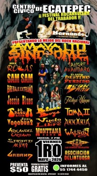 Festival Rocanrolero del Trabador – Centro Cívico de Ecatepec