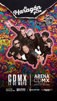 Haragan y cia 35 años en la Arena CDMX