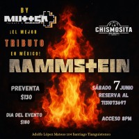 ? ¡Explosivo tributo a Rammstein en Santiago Tianguistenco! ?