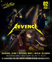  Revenge – Metallica Experience (Tributo en vivo)