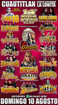  14º Rock Sano Fest – Cuautitlán 2025 