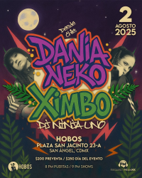 Dania Neko y Ximbo en vivo